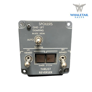 CRJ-200 Spoiler/Thrust Reverser control panel