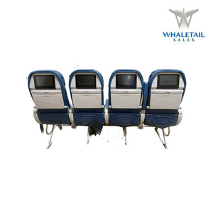 747 Economy Row of Four Seats