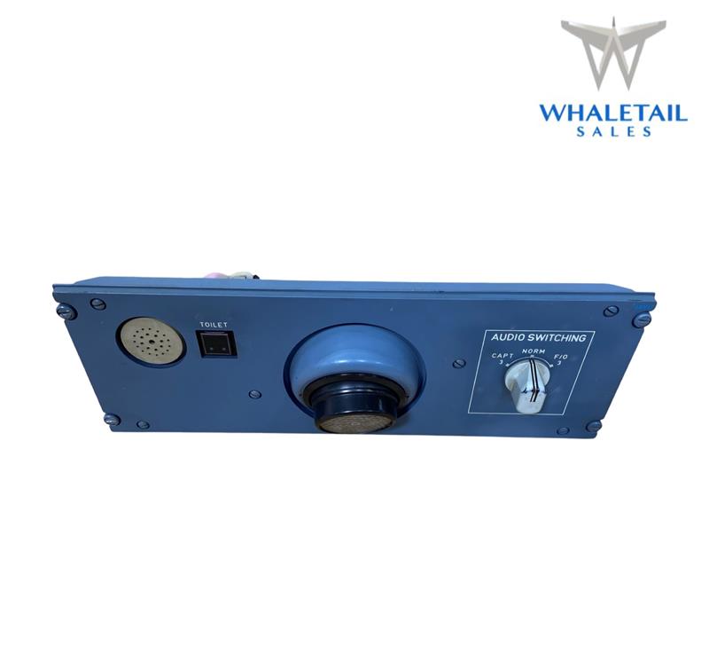 A320 Audio Switch Panel from Flight Deck including light Whaletail Sales
