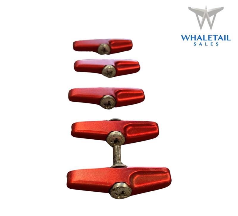 A330 Small Double Sided Galley Hinges (Red)