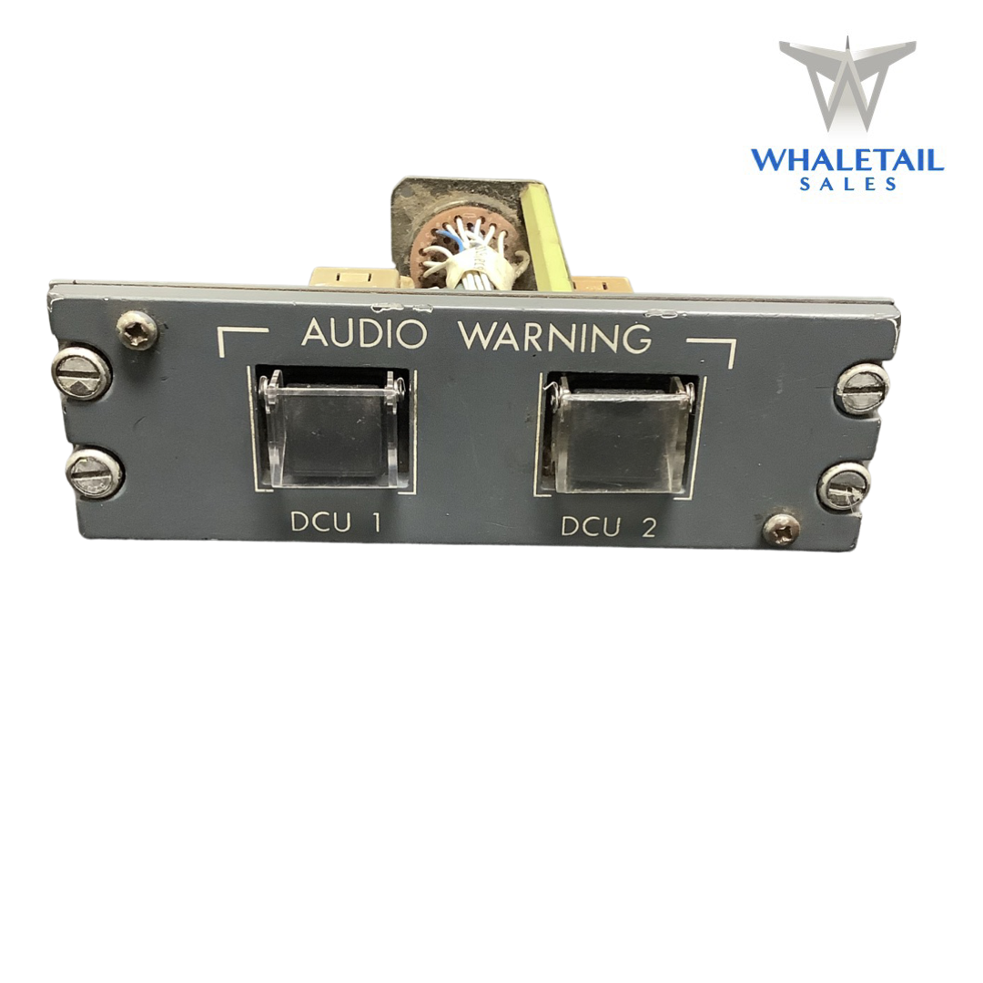 CRJ-200 Audio Warning Control Panel