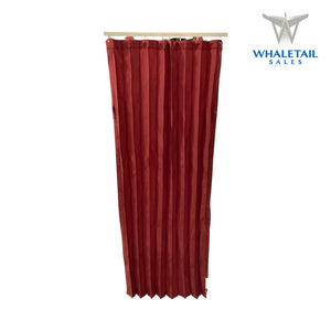 737-800 Curtain With Track-Red