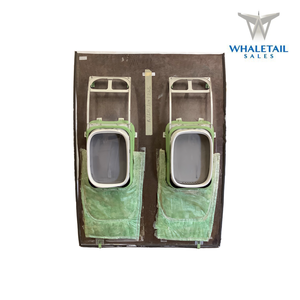 Authentic 747-400 Airlines Double Window Display