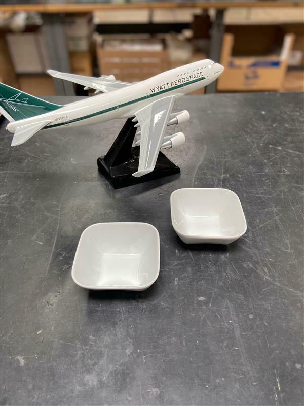Authentic In Flight Bowls White