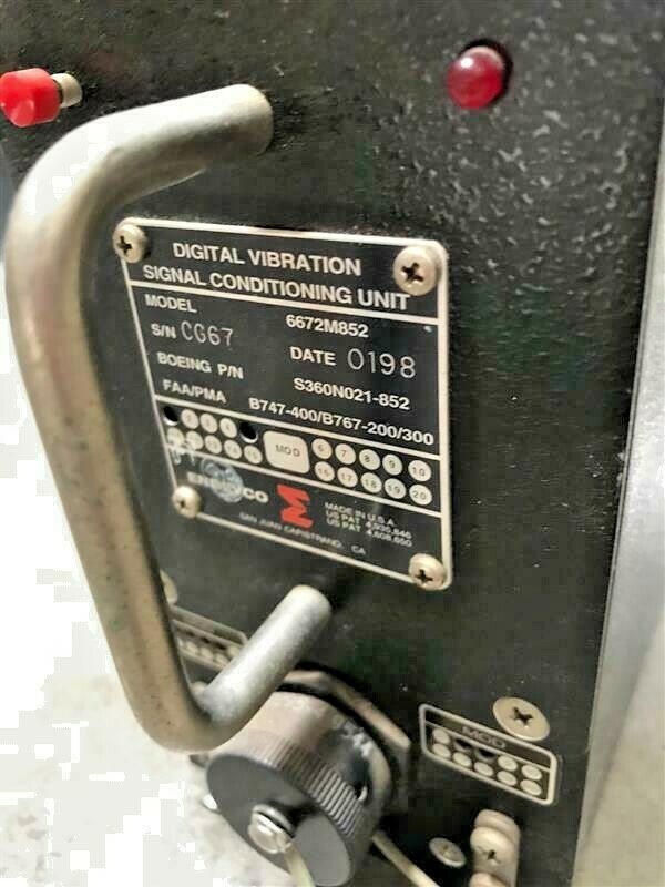 Original 747-400 Digital Vibration Signal Conditioning Unit