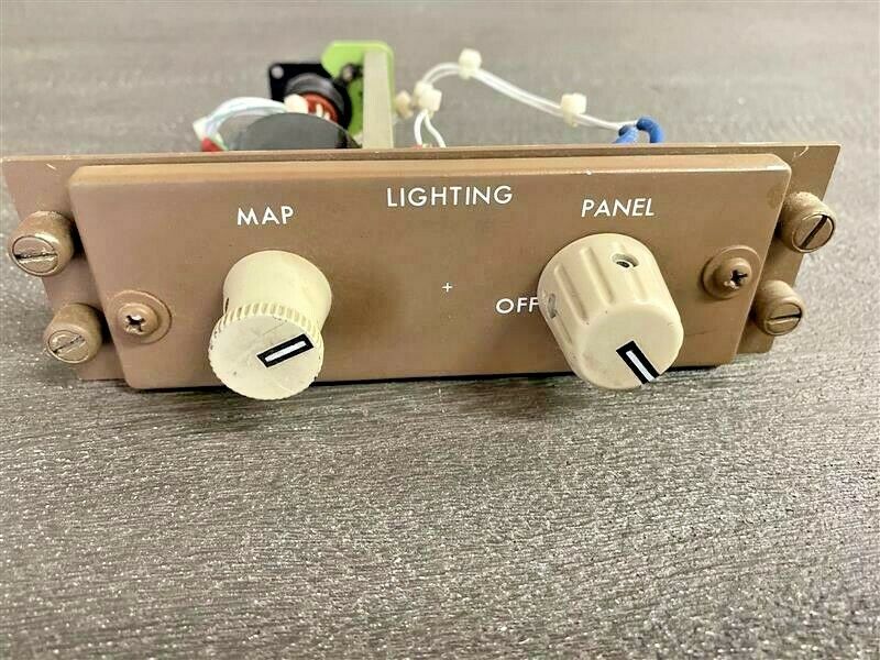 Original 747-400 Lighting Control Panel from Flight Deck