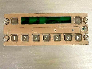 Original 747-400 Pilot Call panel Controller from Flight Deck