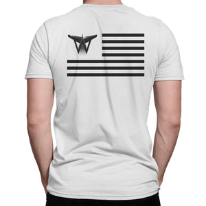 Whale-Tail Sales American Flag T-Shirt
