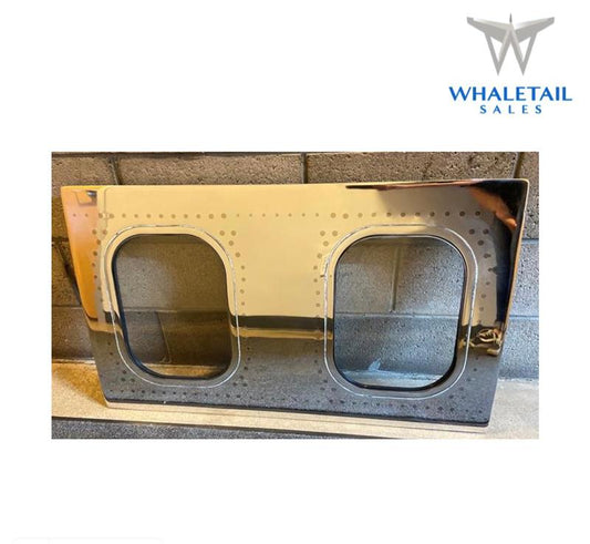 747 Aircraft - 2 Window Cutout Polished