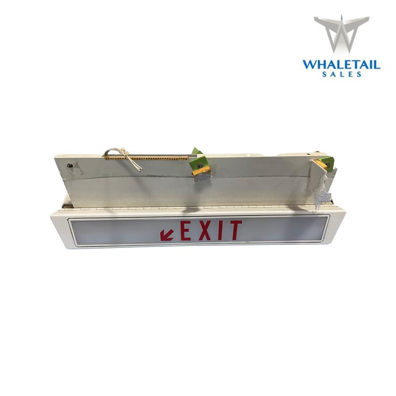 Double Sided 747-400 Exit Sign
