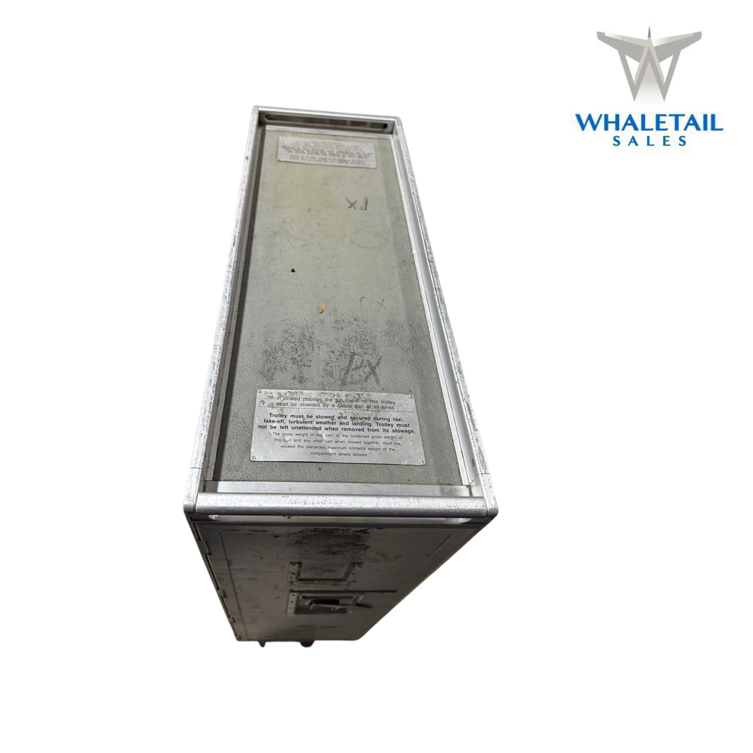 Ethiopian Full Size Galley Cart light grey 2